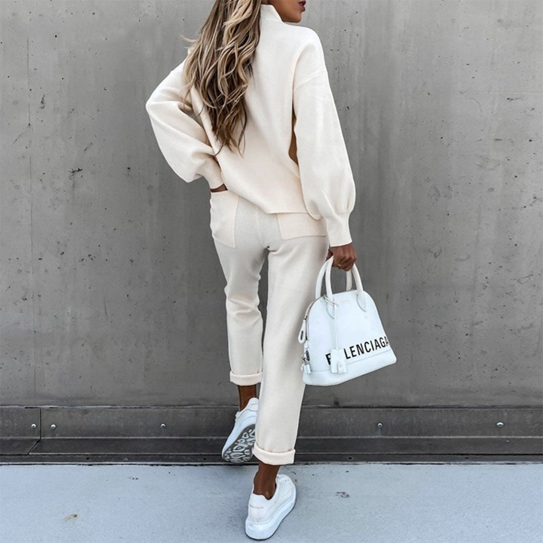 Loungewear Set for Women with Long Sleeves