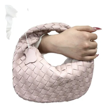 Blair | Luxury Braided Metallic Handbag