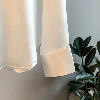Chic Luxe Women's Blouse with Long Sleeves