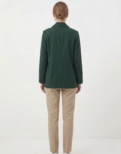 Ivee| Tailored Blazer with 3/4 Sleeves
