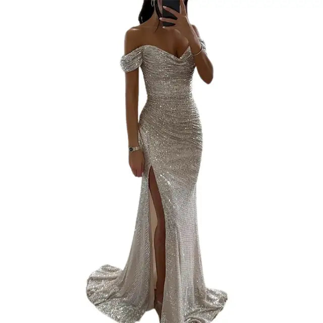 Jaylinn | Gala Dresses Off-Shoulder Women's Maxi Dress