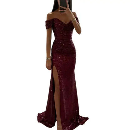Jaylinn | Gala Dresses Off-Shoulder Women's Maxi Dress