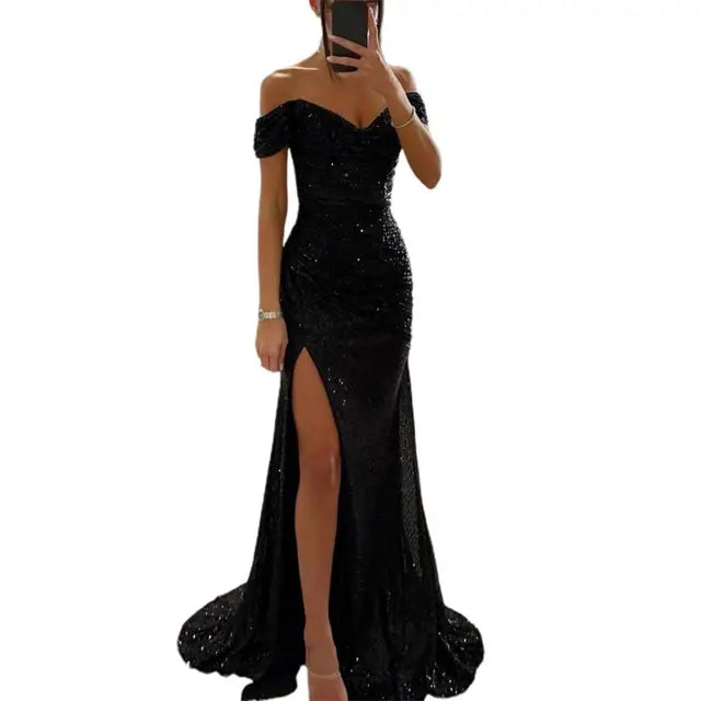 Jaylinn | Gala Dresses Off-Shoulder Women's Maxi Dress
