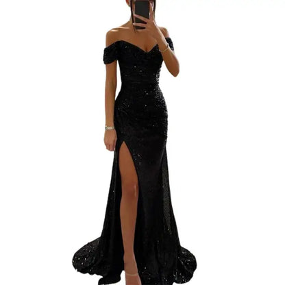 Jaylinn | Gala Dresses Off-Shoulder Women's Maxi Dress