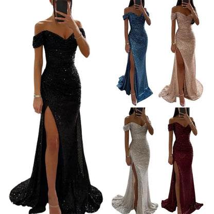 Jaylinn | Gala Dresses Off-Shoulder Women's Maxi Dress