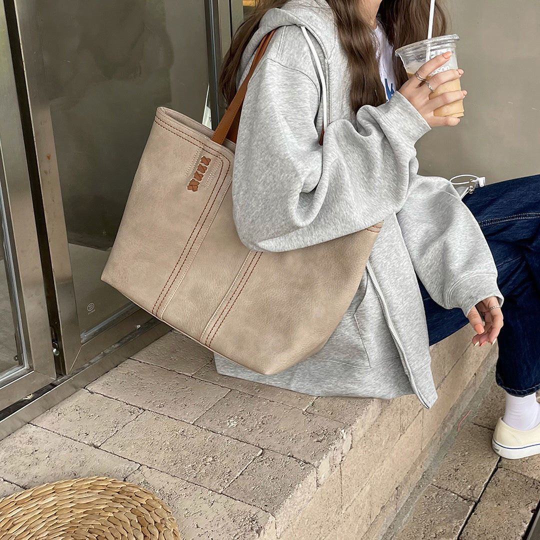 Trendy Spacious Women's Shopper with Comfortable Shoulder Straps