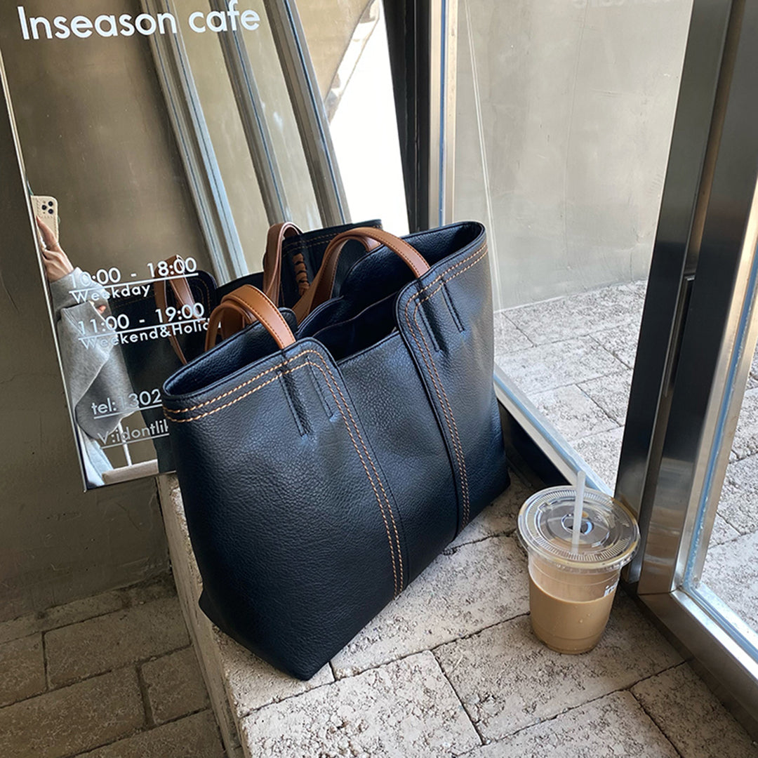 Trendy Spacious Women's Shopper with Comfortable Shoulder Straps