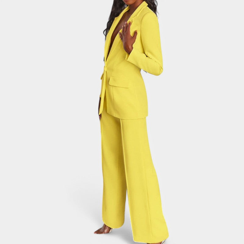 Lucette | Elegant Blazer & Pants Set