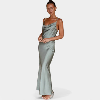 Cecile | Satin Gala Dresses Slip Dress