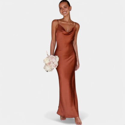 Cecile | Satin Gala Dresses Slip Dress