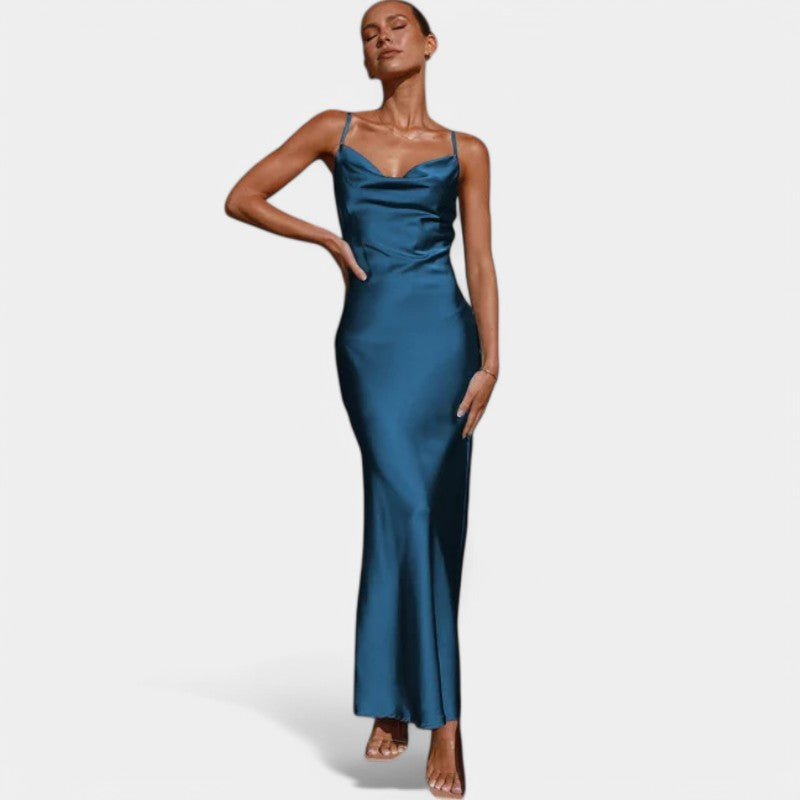 Cecile | Satin Gala Dresses Slip Dress