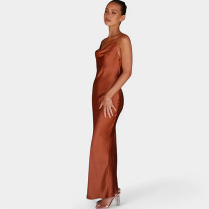 Cecile | Satin Gala Dresses Slip Dress