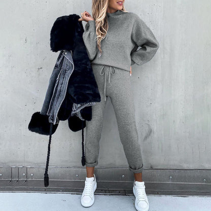 Loungewear Set for Women with Long Sleeves