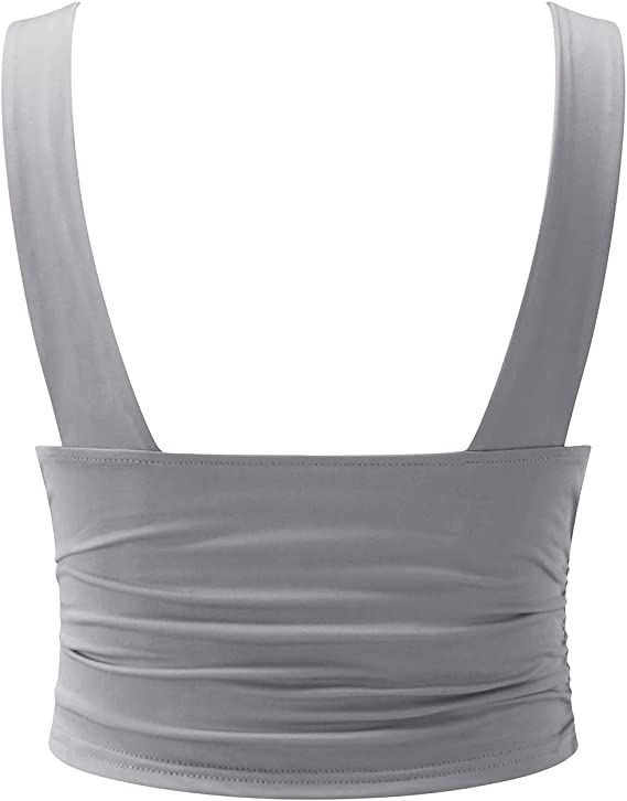 Alana | Elegant V-Neck Crop Top