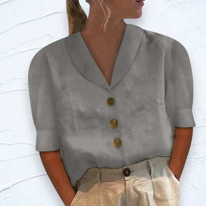 Meline | Linen Blouse for Women