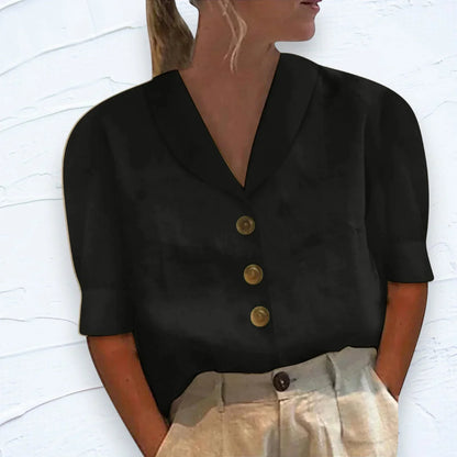 Meline | Linen Blouse for Women