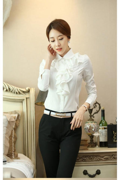 Neeltje | Blouse with Ruffles