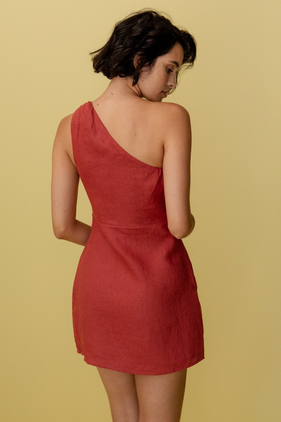 Luci | One-Shoulder Summer Mini Dress