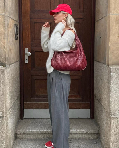 Tess | Braided Shoulder Bag