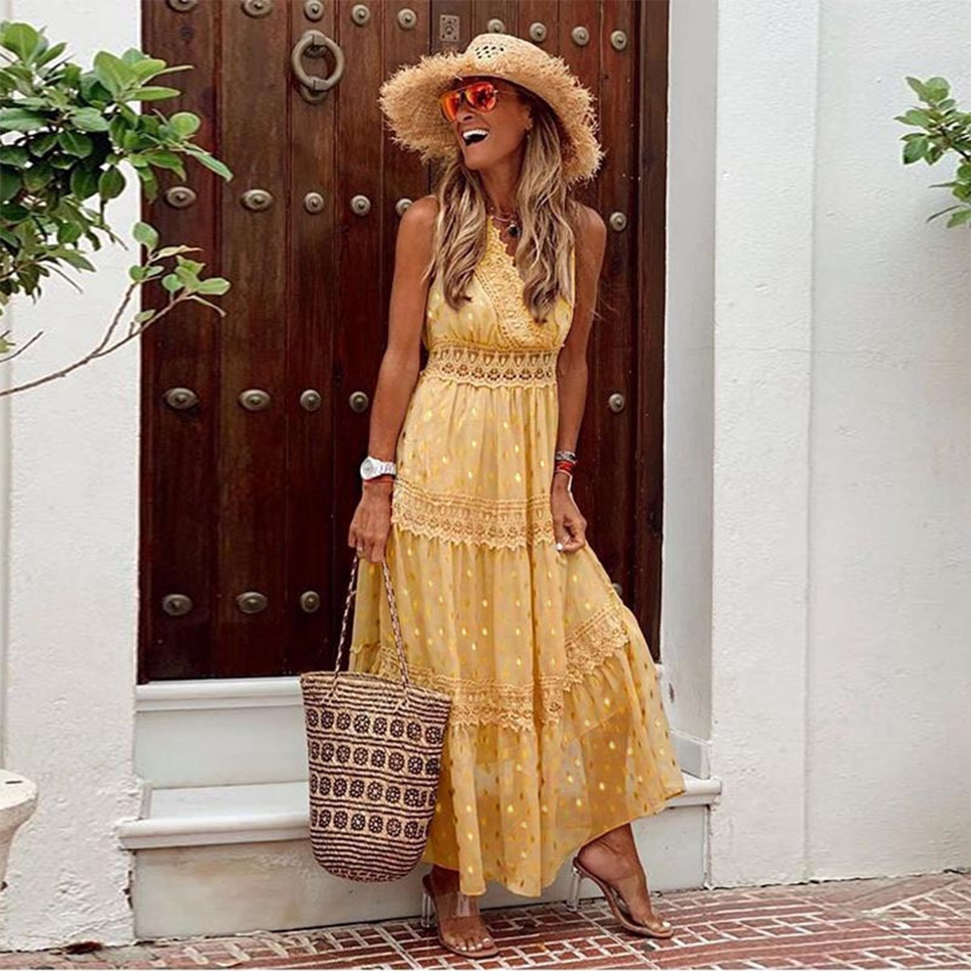 Reese | Bohemian Maxi Dress