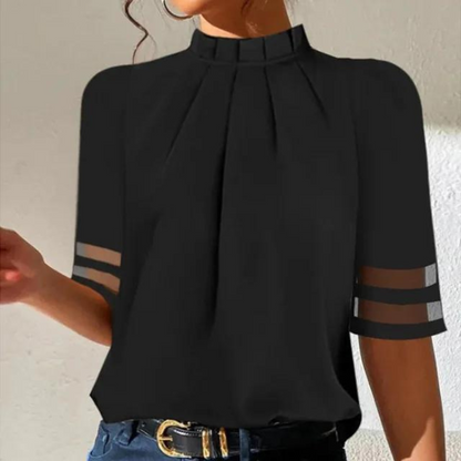 Doortje | Elegant Pleated Top