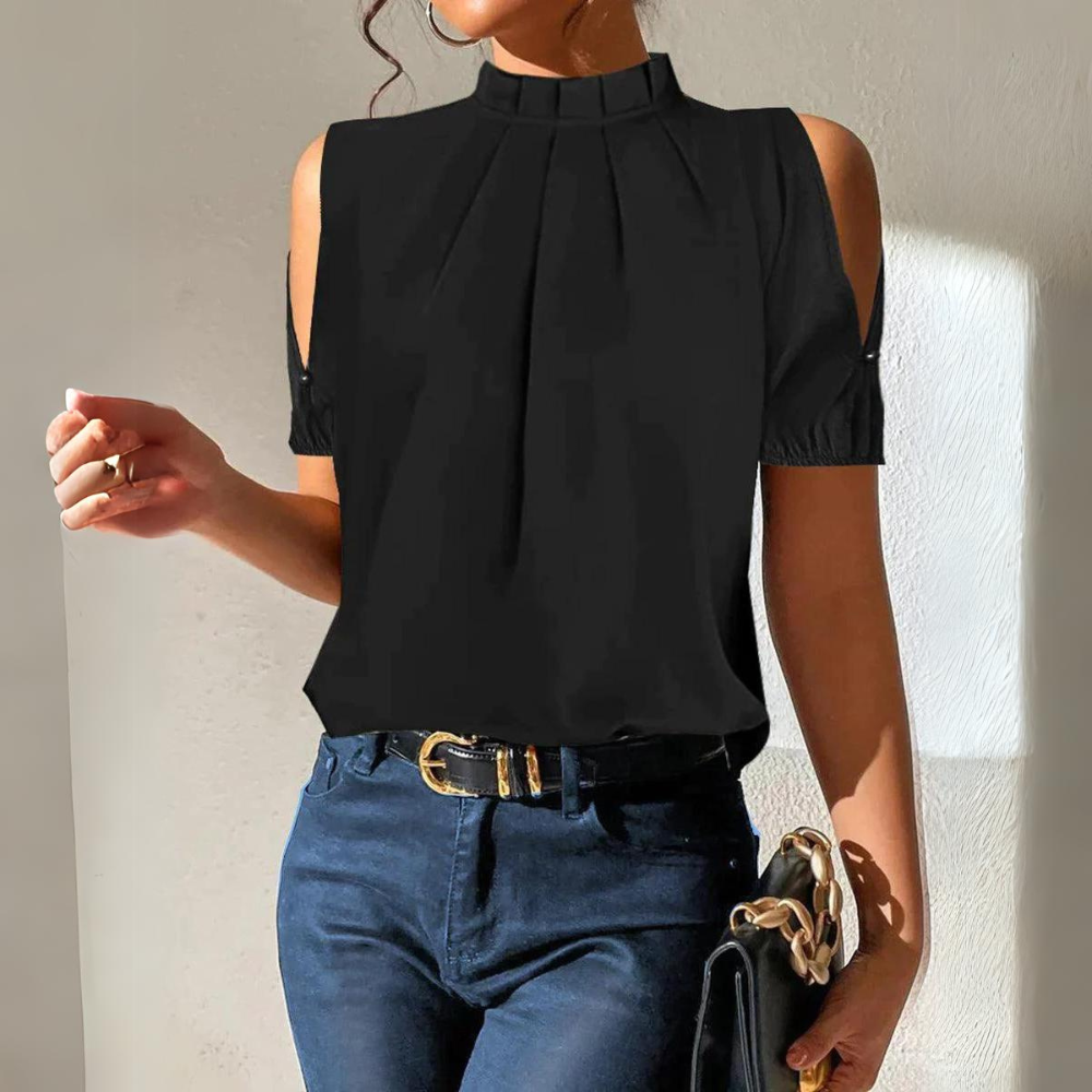 Doortje | Elegant Pleated Top