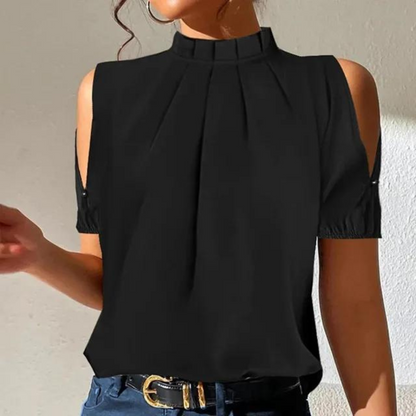 Doortje | Elegant Pleated Top