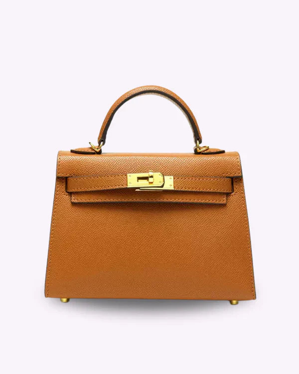 Beatriz | Luxury Mini Handbag with Gold Clasp - Elegant