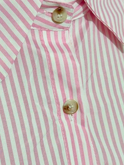 Bincy | Striped Shirt Blouse with Long Sleeves - Casual