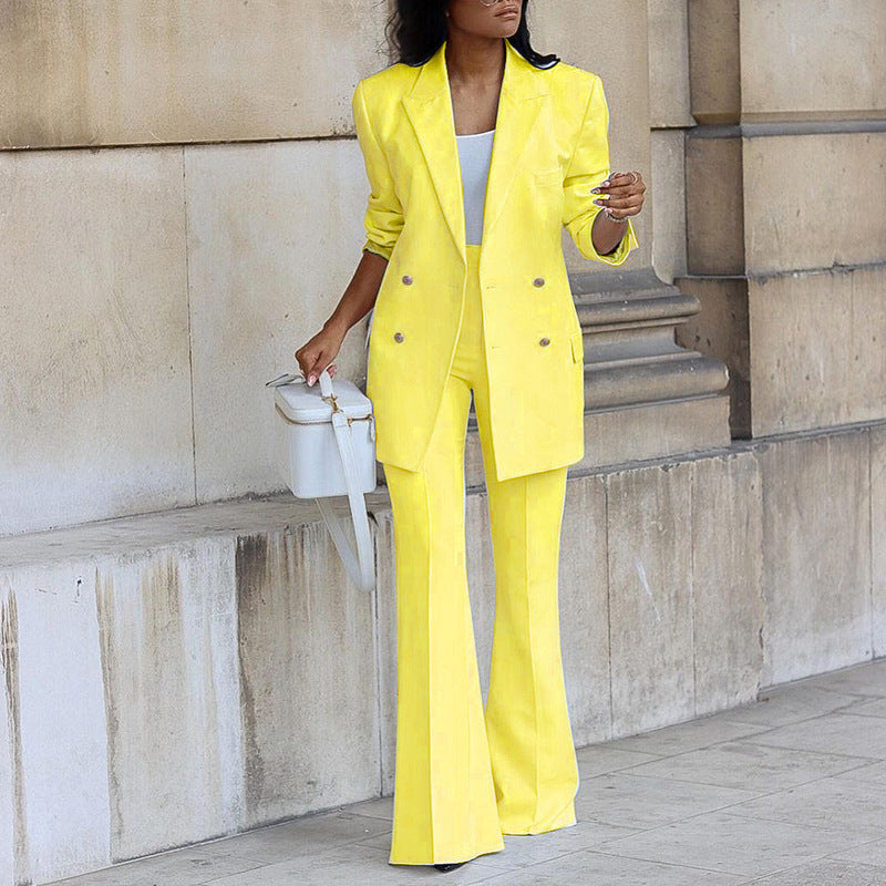 Elegant Stylish Blazer Set for Women with Trousers