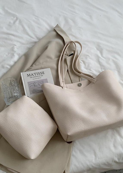 Trendy Spacious Women's Shoulder Bag with Soft Leather
