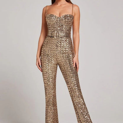 Daniela | Glamorous Sequin Jumpsuit