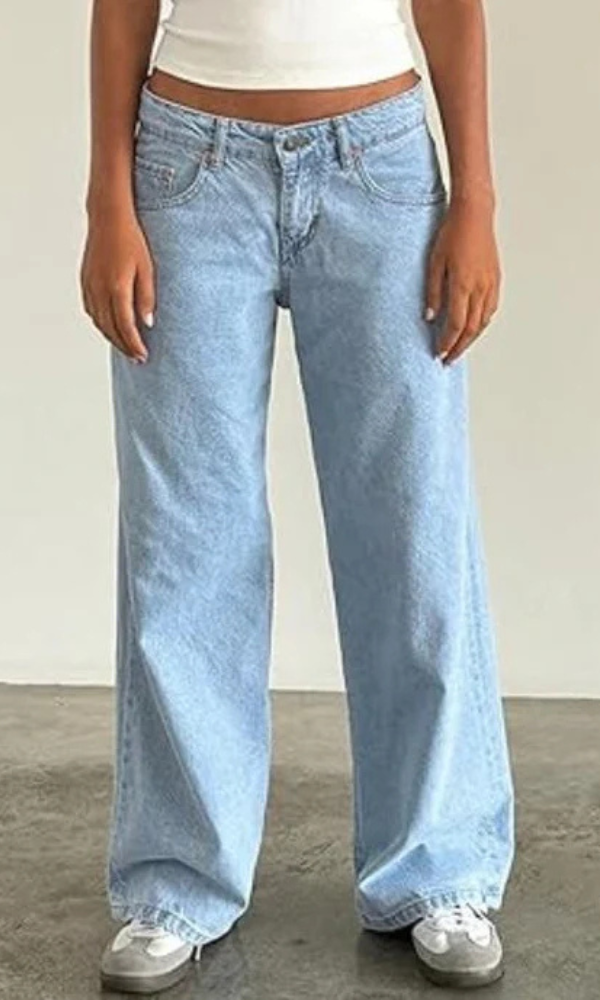 Yaella | Low Rise Straight-Leg Women's Jeans
