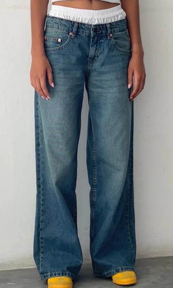 Yaella | Low Rise Straight-Leg Women's Jeans