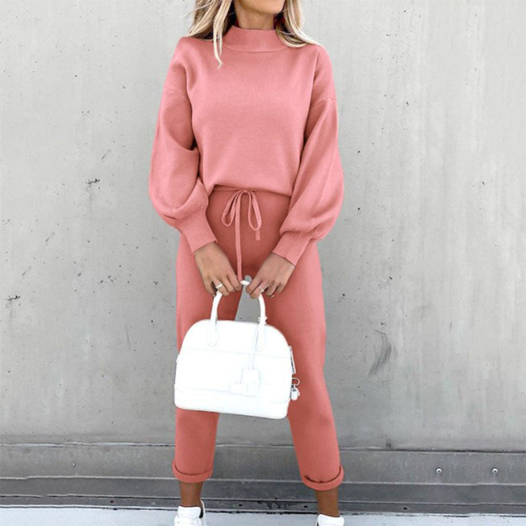 Loungewear Set for Women with Long Sleeves