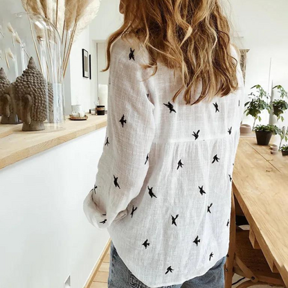 Ariella | Embroidered Blouse