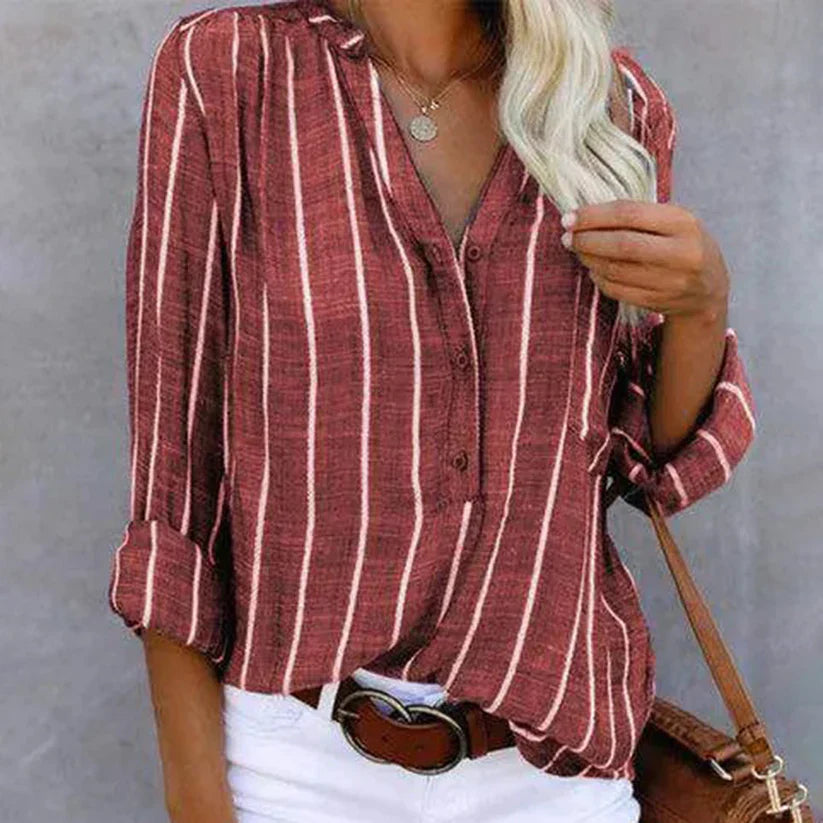 Elizah | Striped Blouse