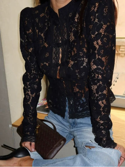 Lace Tops For Women With Elegant Details