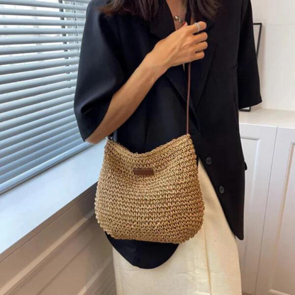 Beatie | Braided Crossbody Bag with Adjustable Strap