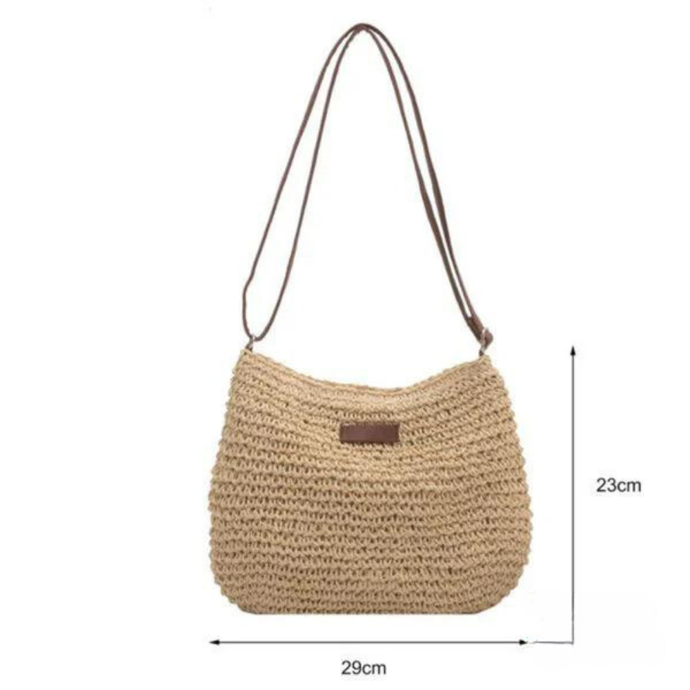 Beatie | Braided Crossbody Bag with Adjustable Strap