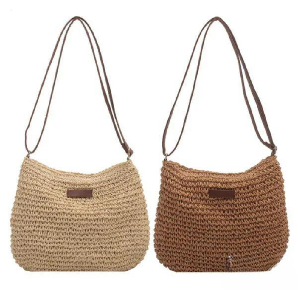 Beatie | Braided Crossbody Bag with Adjustable Strap
