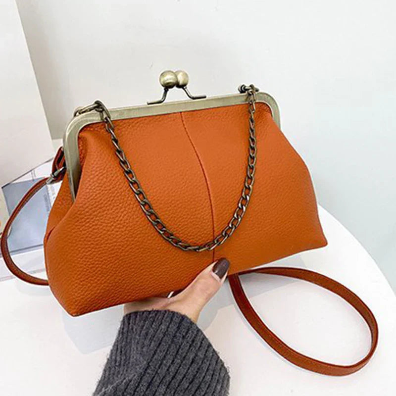 Hadley | Vintage Handbag with Chain Detail