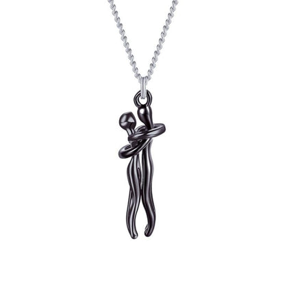 Elegant Women's Necklace with Gold and Silver Pendant