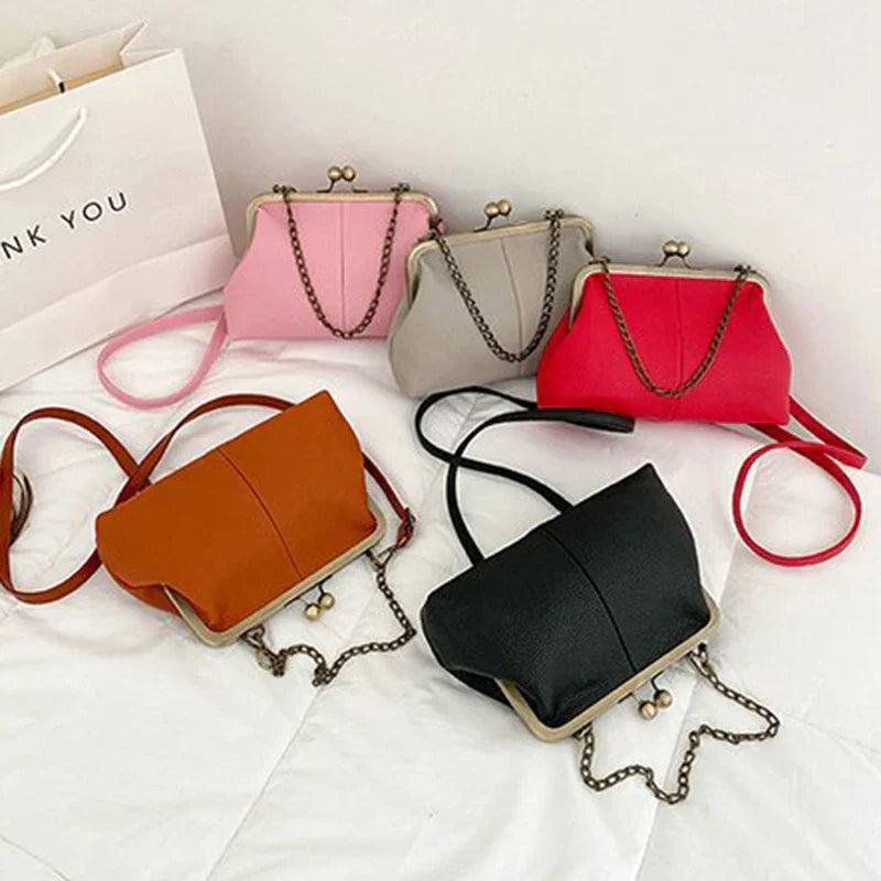 Hadley | Vintage Handbag with Chain Detail