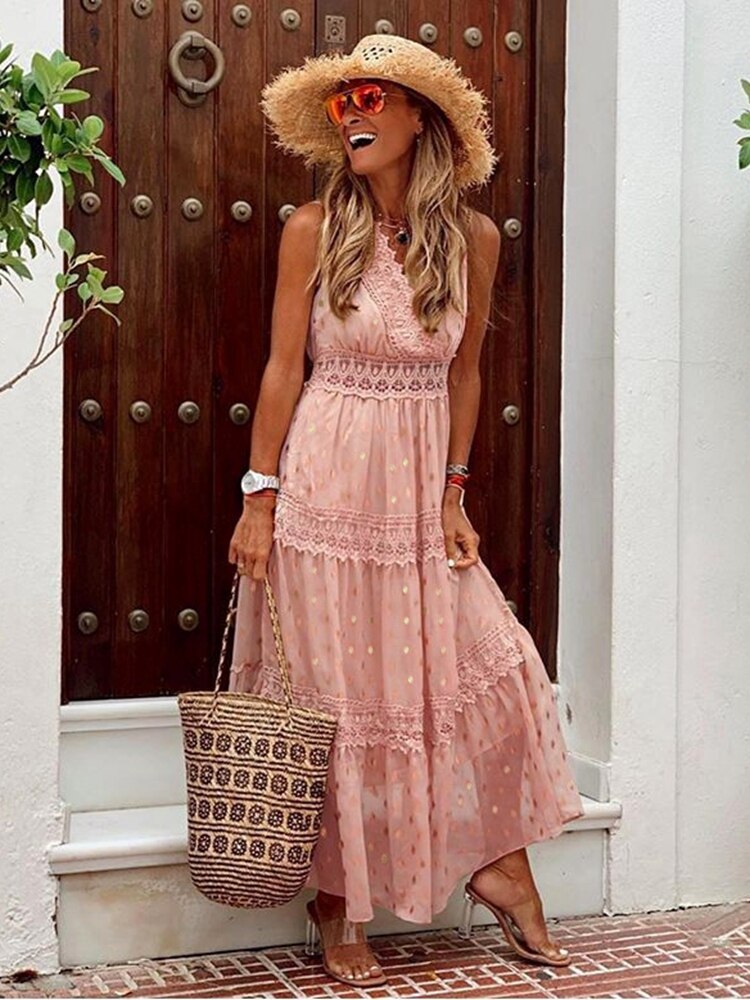 Roos | Ibiza Maxi Summer Dress for Women