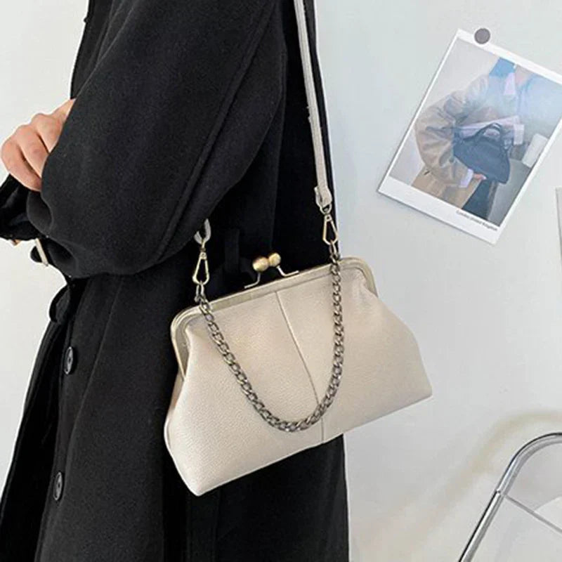 Hadley | Vintage Handbag with Chain Detail