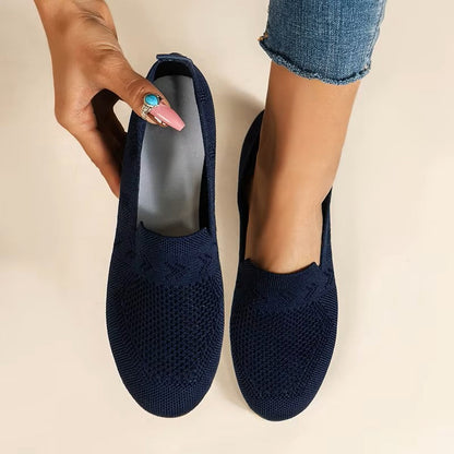 Orthopedic Slip-On Shoes For Women With Breathable Mesh