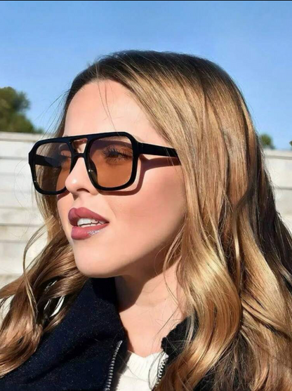 Morena | Statement Sunglasses with Geometric Frame