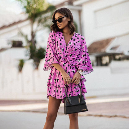 Janiah | Floral Mini Dress for Women
