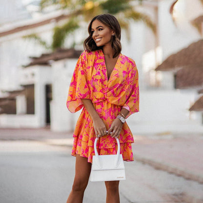 Janiah | Floral Mini Dress for Women